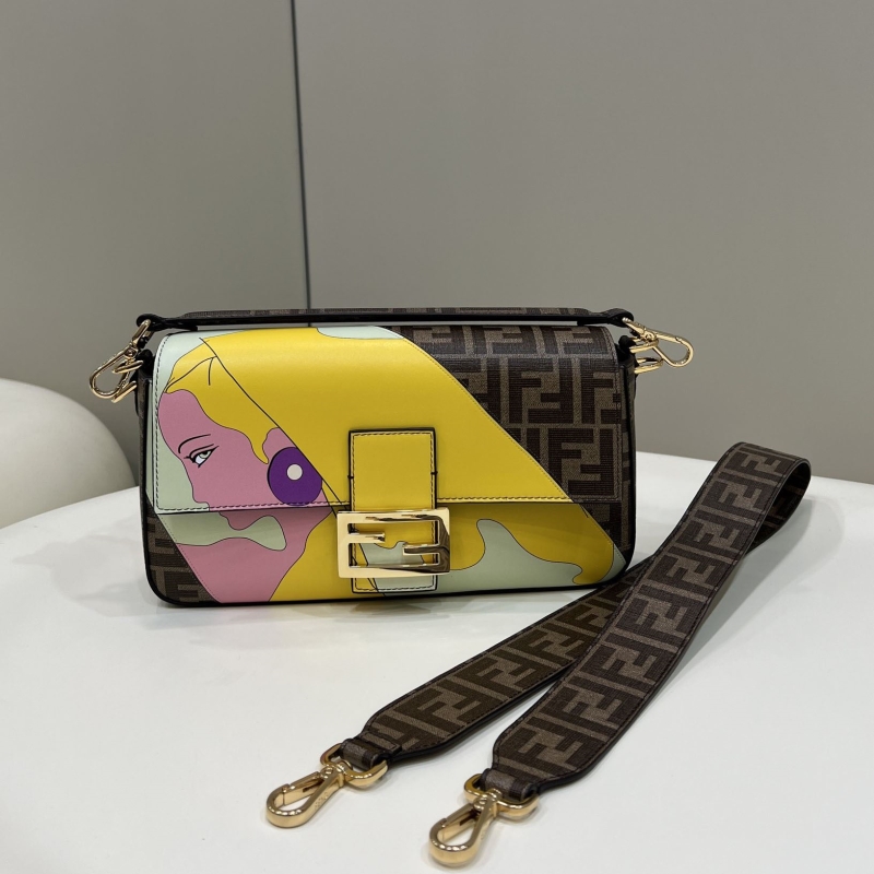 F**di satchel bags
